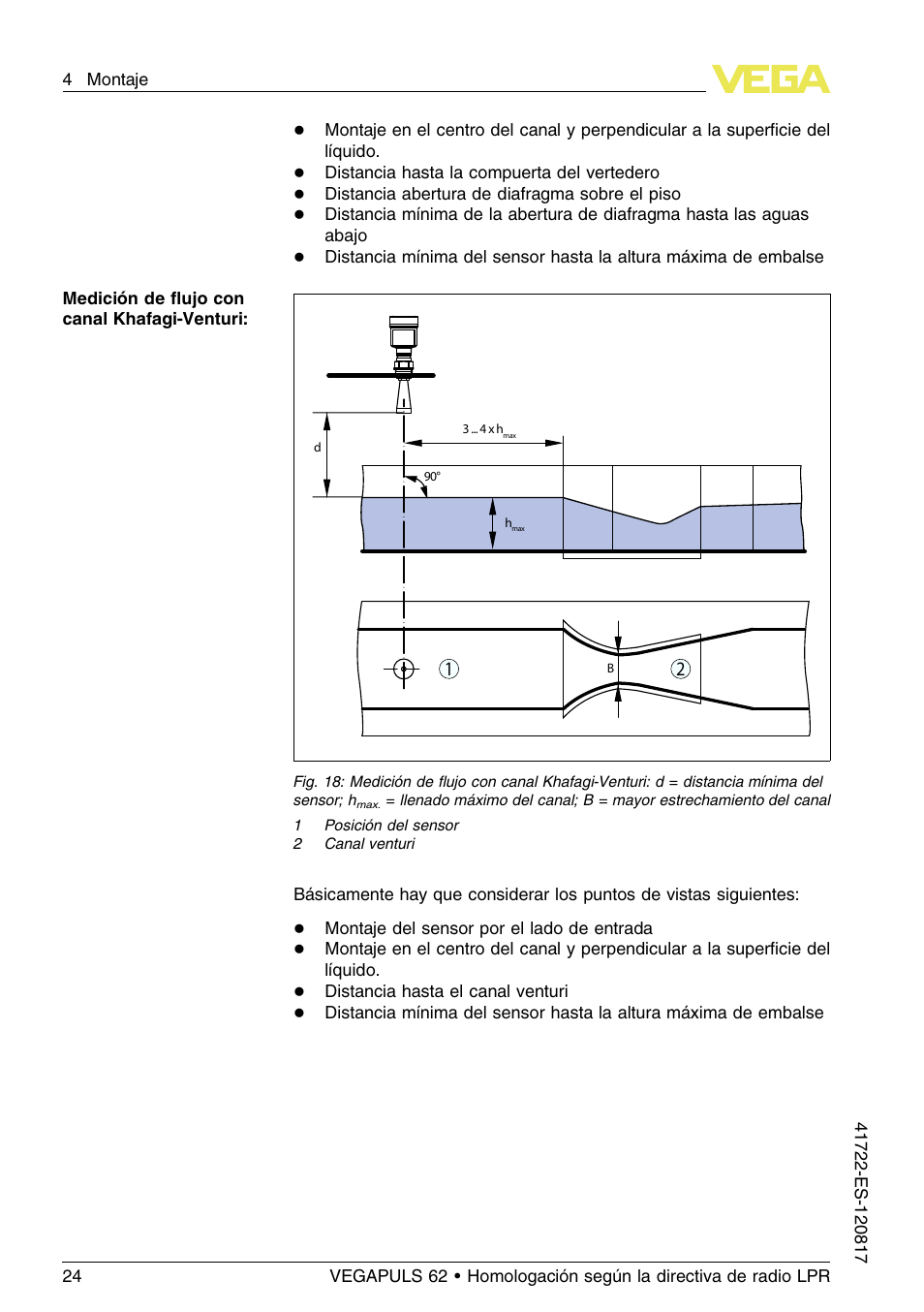VEGA VEGAPULS 62 (≥ 2.0.0 - ≥ 4.0.0) Modbus and Levelmaster protocol Approval according to LPR radio standard User Manual | Page 24 / 100