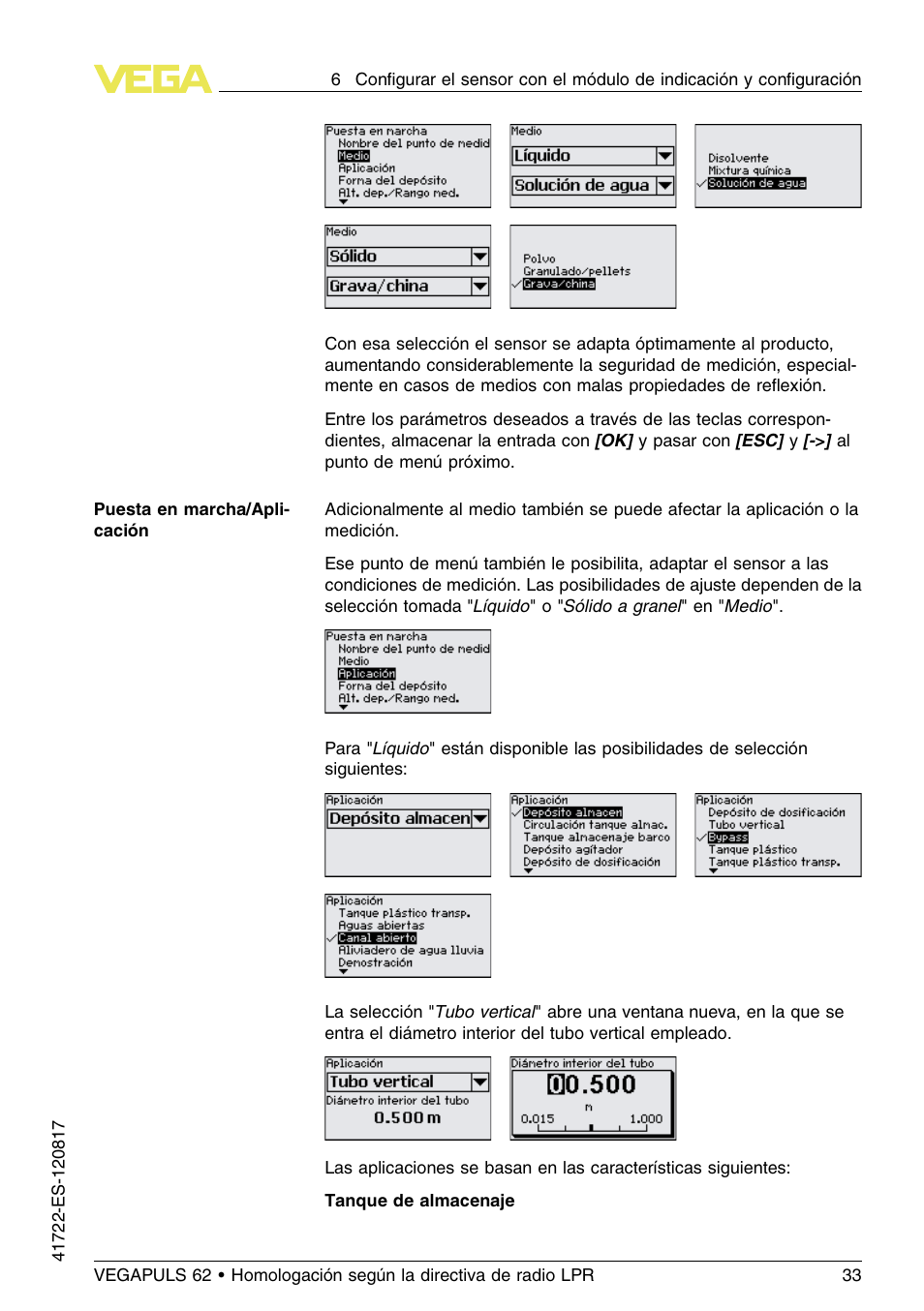VEGA VEGAPULS 62 (≥ 2.0.0 - ≥ 4.0.0) Modbus and Levelmaster protocol Approval according to LPR radio standard User Manual | Page 33 / 100