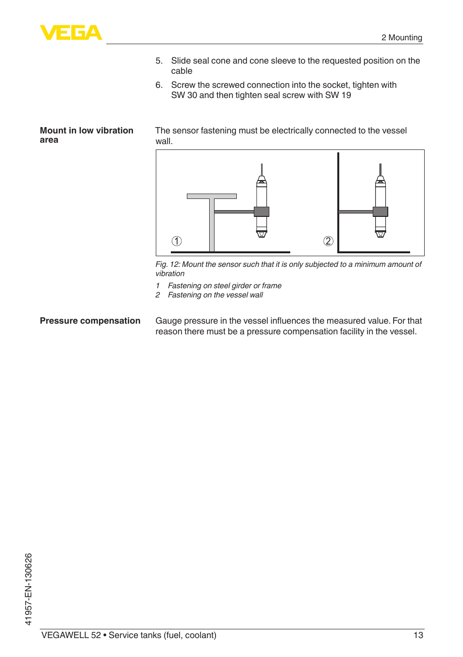 VEGA VEGAWELL 52 Ship-building User Manual | Page 13 / 20