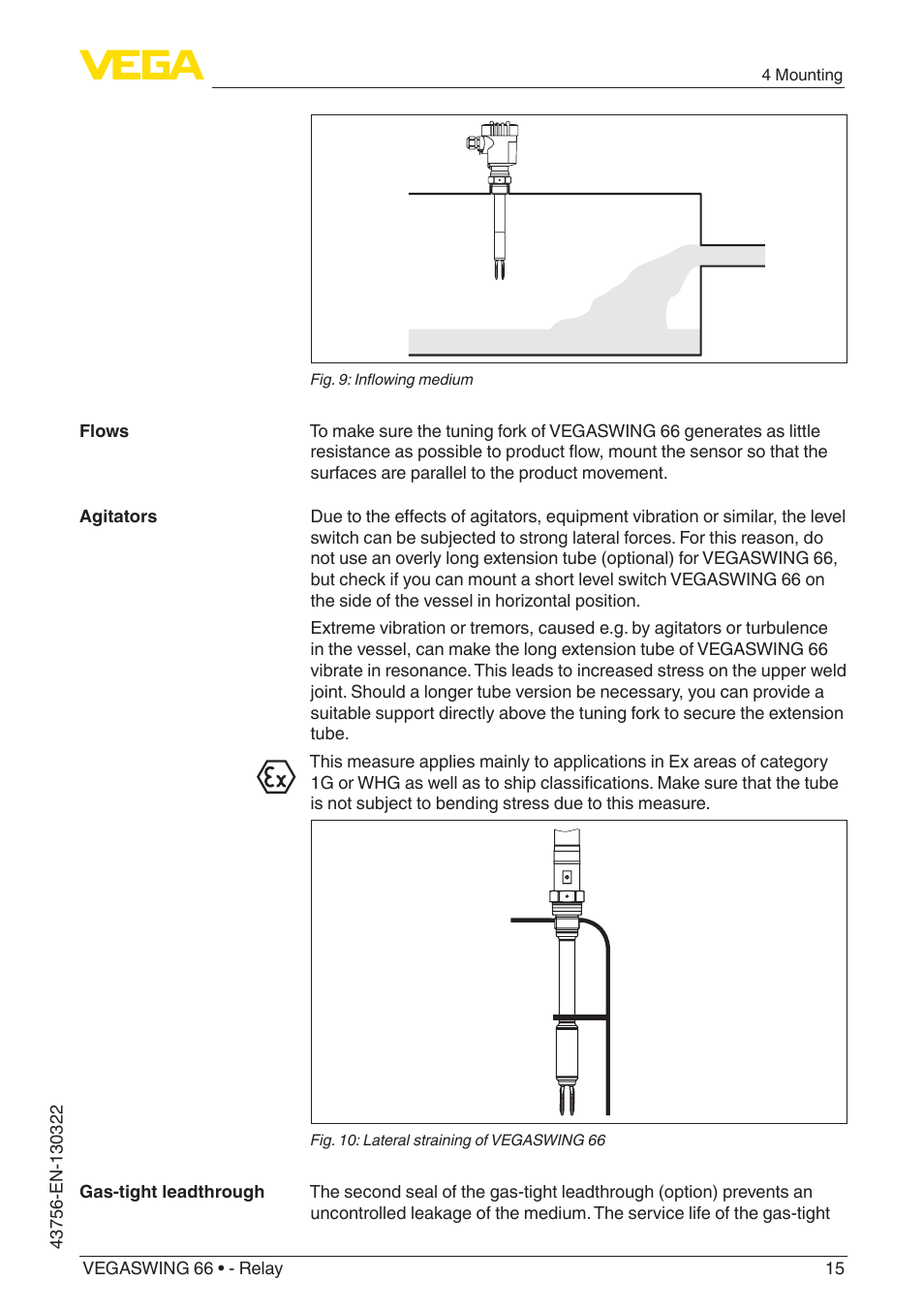 VEGA VEGASWING 66 - Relay User Manual | Page 15 / 36