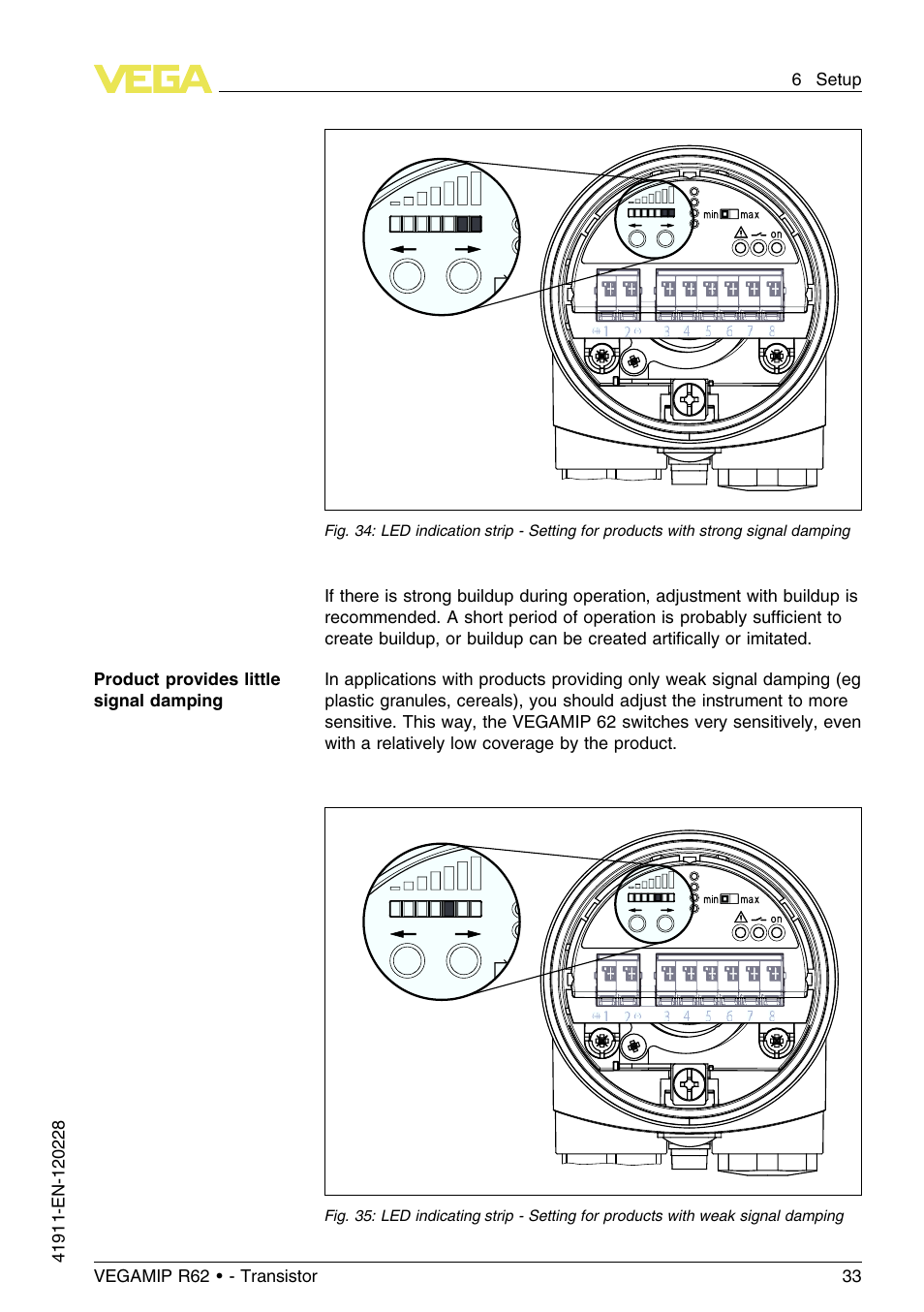 VEGA VEGAMIP R62 Receiving unit - Transistor User Manual | Page 33 / 52