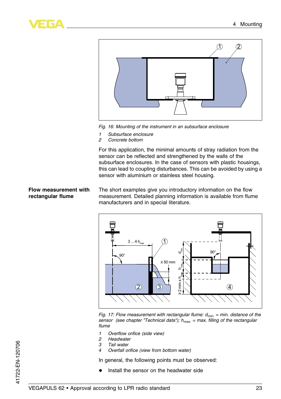 VEGA VEGAPULS 62 (≥ 2.0.0 - ≥ 4.0.0) Modbus and Levelmaster protocol Approval according to LPR radio standard User Manual | Page 23 / 96