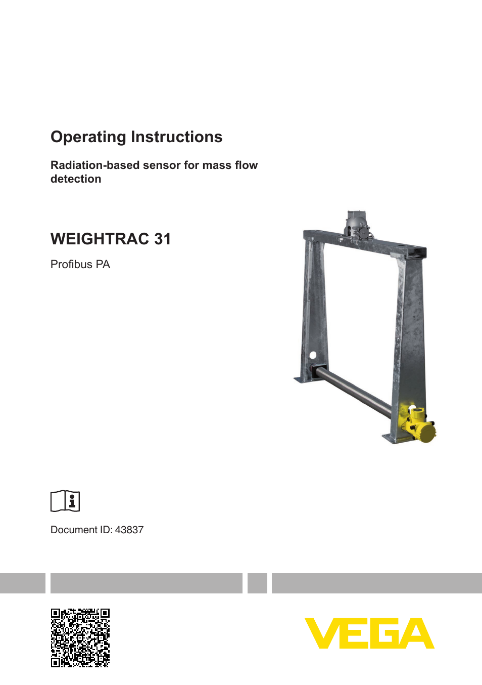 VEGA WEIGHTRAC 31 Profibus PA User Manual | 84 pages