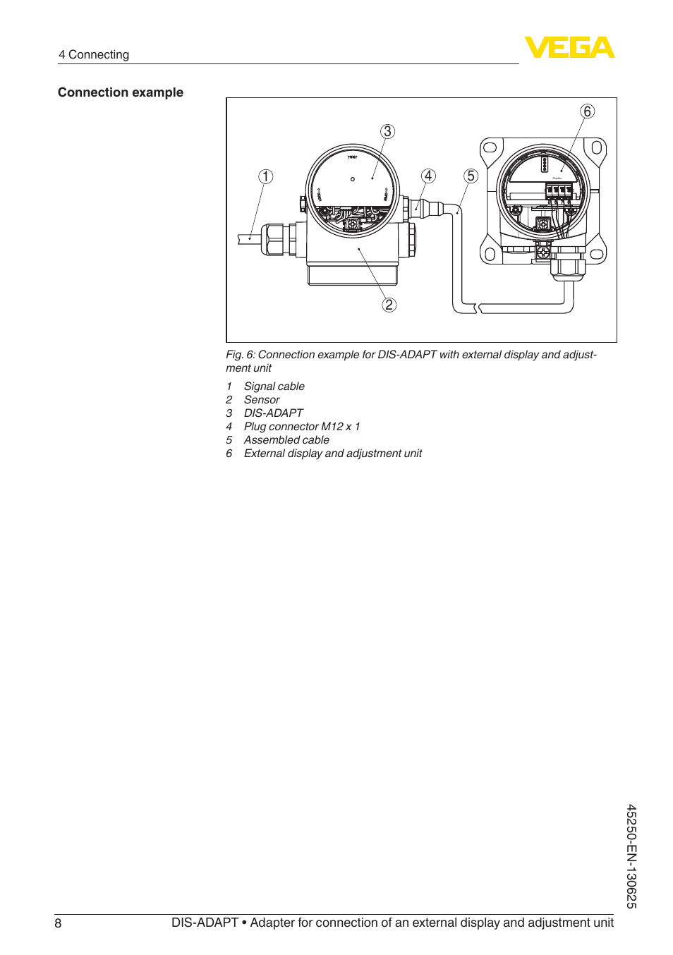 VEGA DIS-ADAPT User Manual | Page 8 / 12