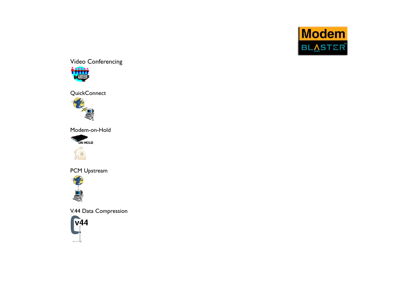 VEGA Creative Modem Blaster V.92 External DE5721 User Manual | Page 41 / 61