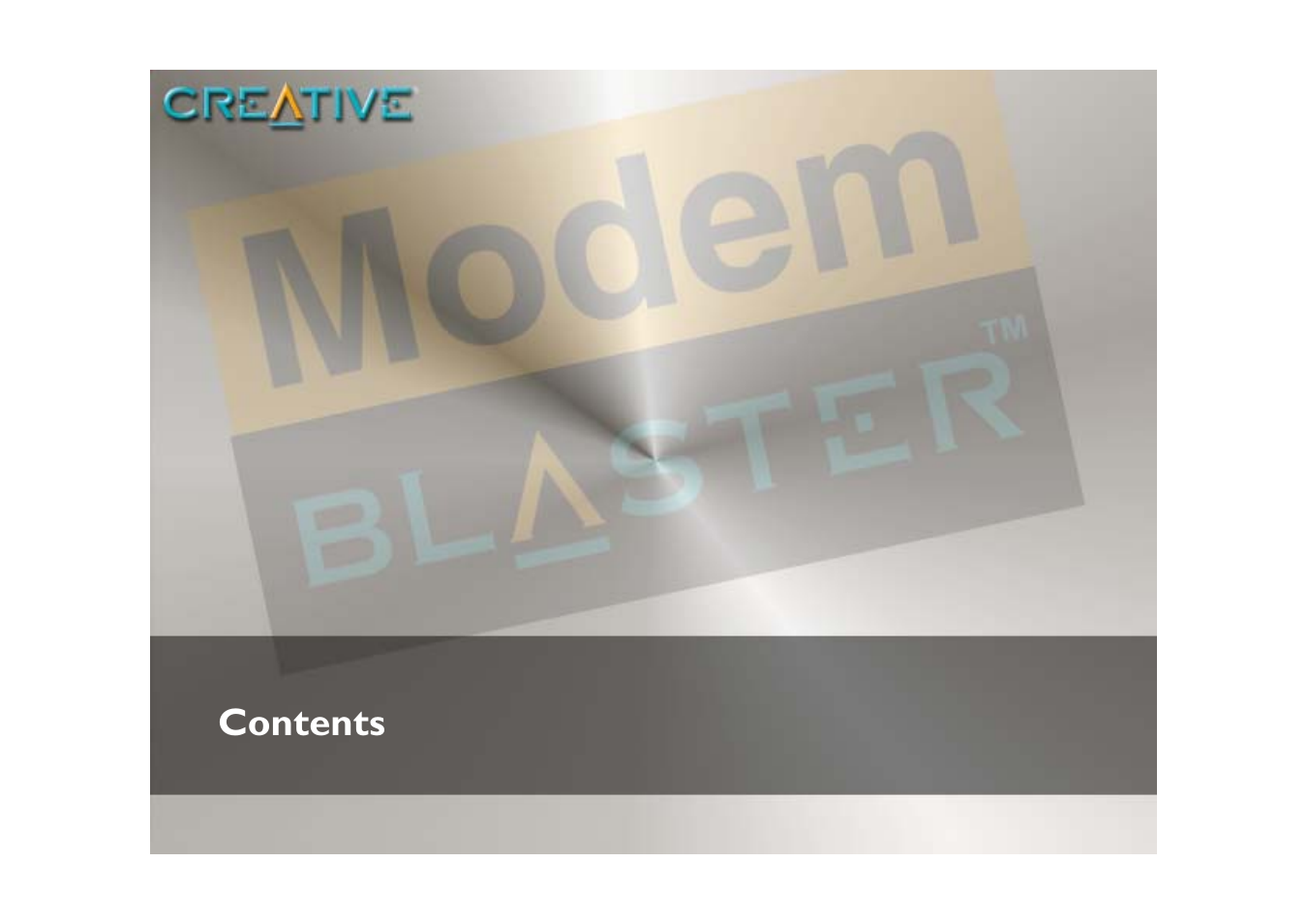 VEGA Creative Modem Blaster V.92 External DE5721 User Manual | Page 9 / 61