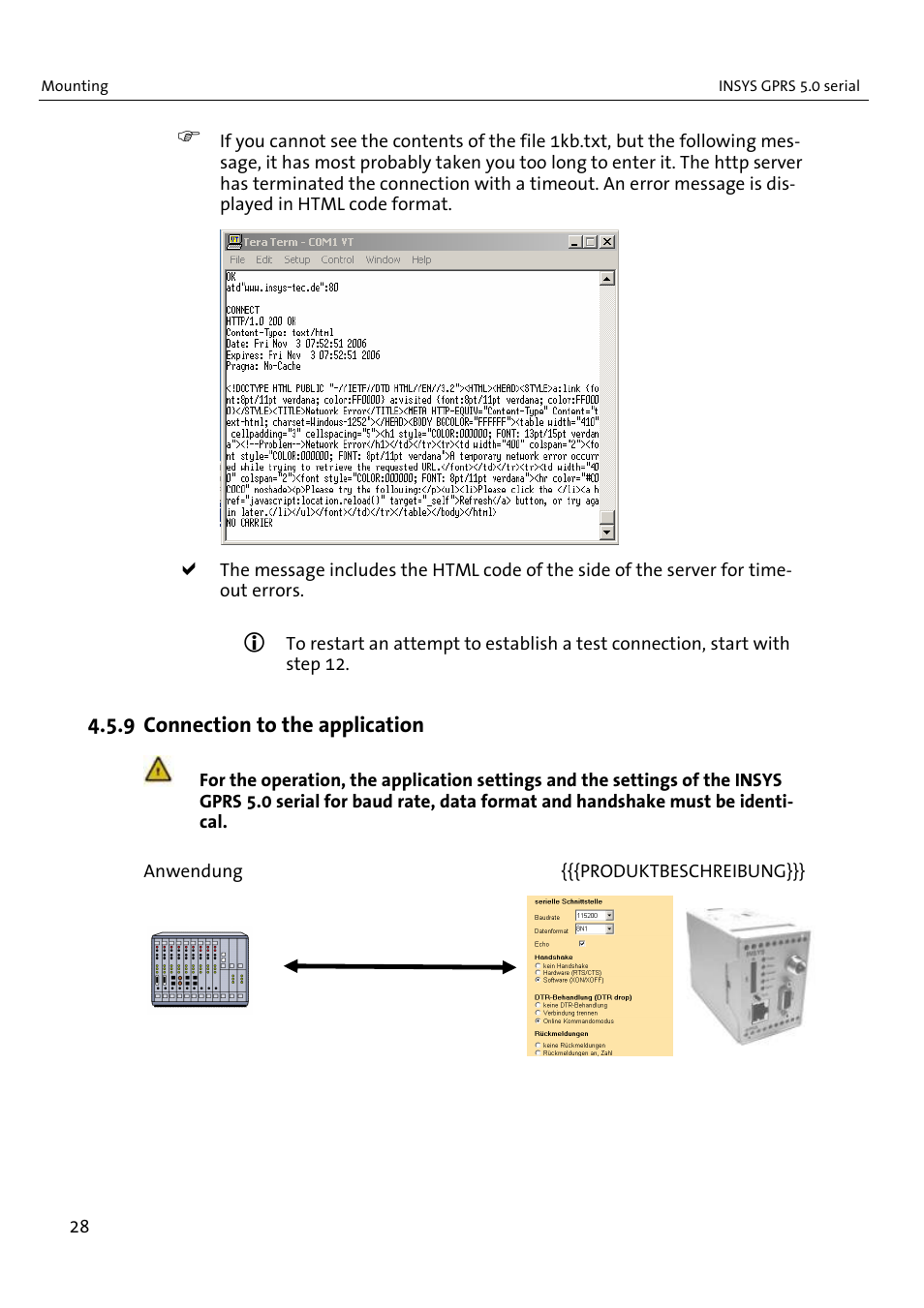 VEGA INSYS Modem GPRS 5.0 User Manual | Page 28 / 113