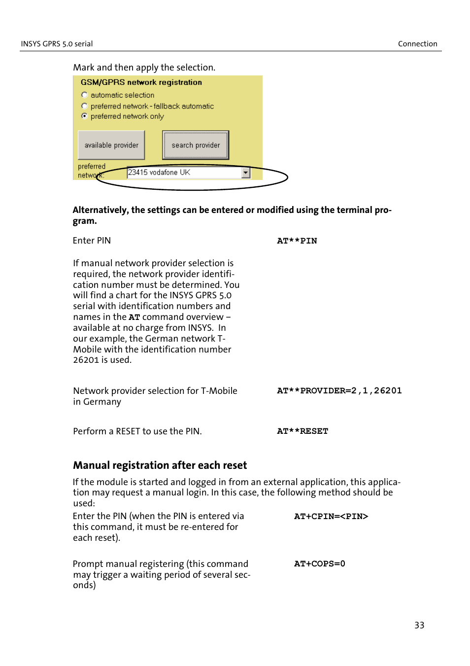 VEGA INSYS Modem GPRS 5.0 User Manual | Page 33 / 113