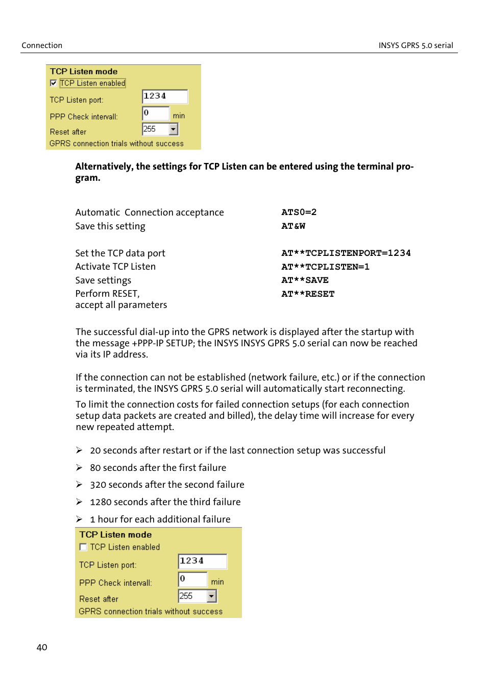 VEGA INSYS Modem GPRS 5.0 User Manual | Page 40 / 113