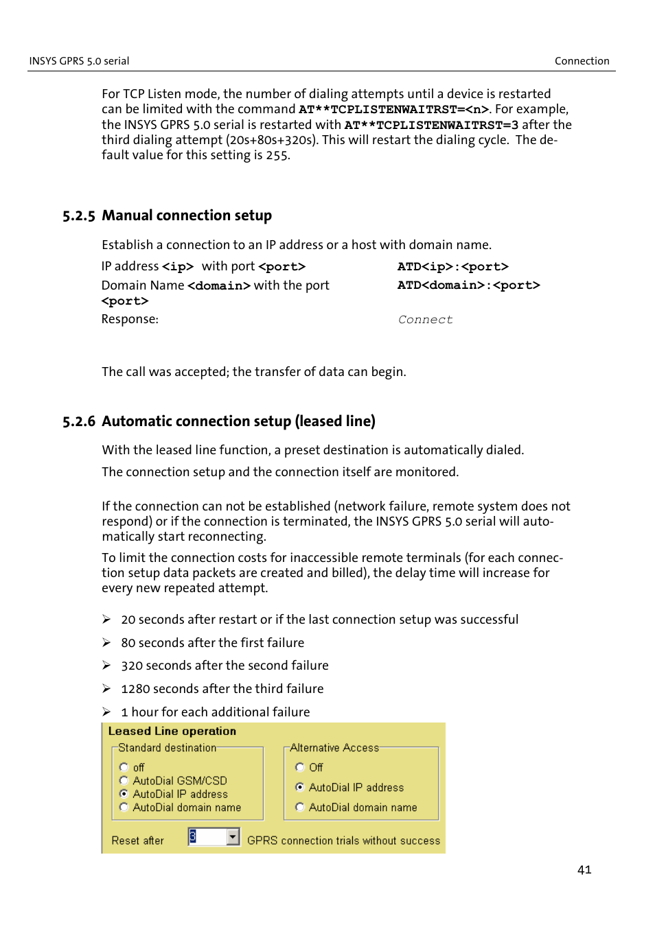 VEGA INSYS Modem GPRS 5.0 User Manual | Page 41 / 113