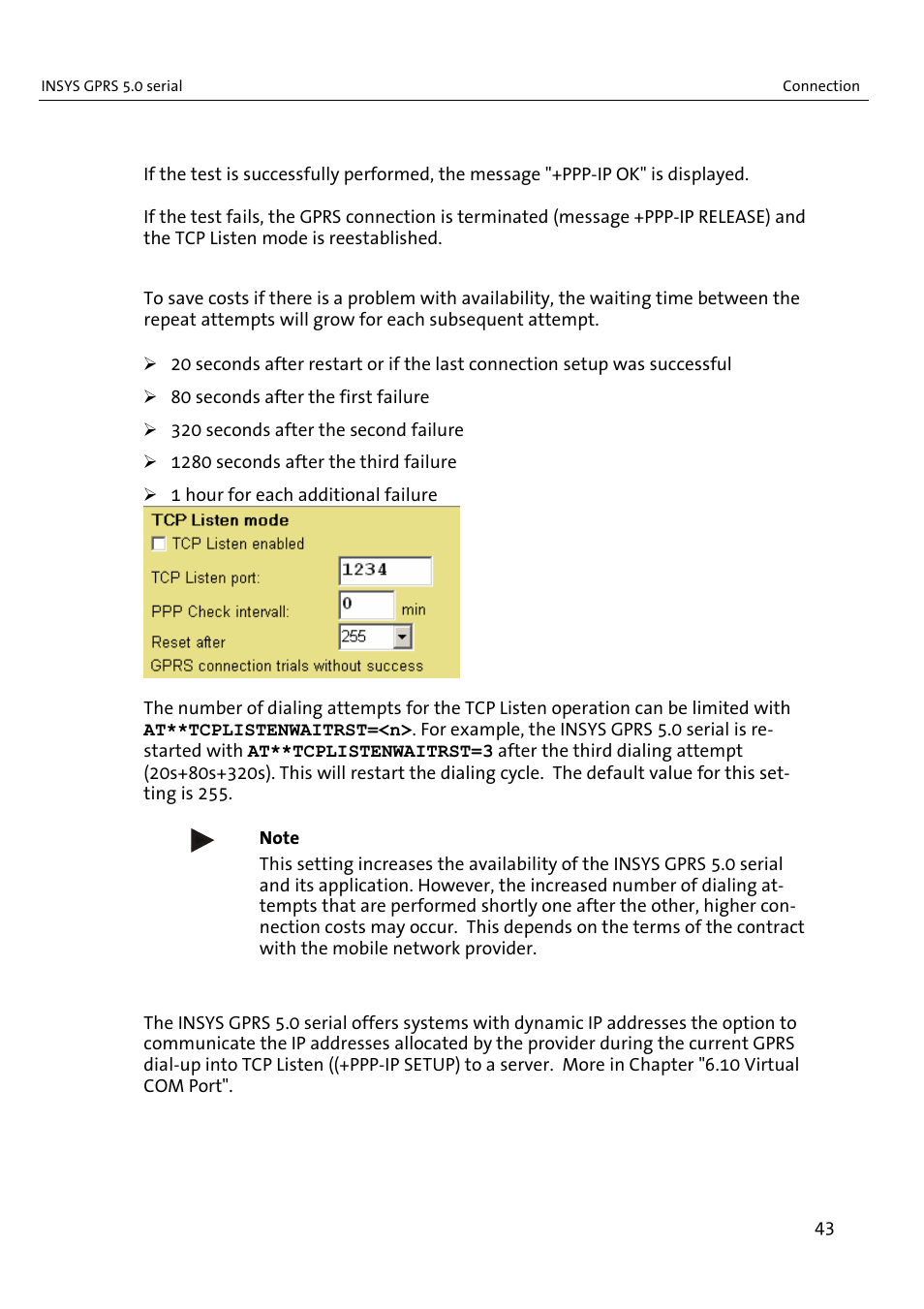 VEGA INSYS Modem GPRS 5.0 User Manual | Page 43 / 113