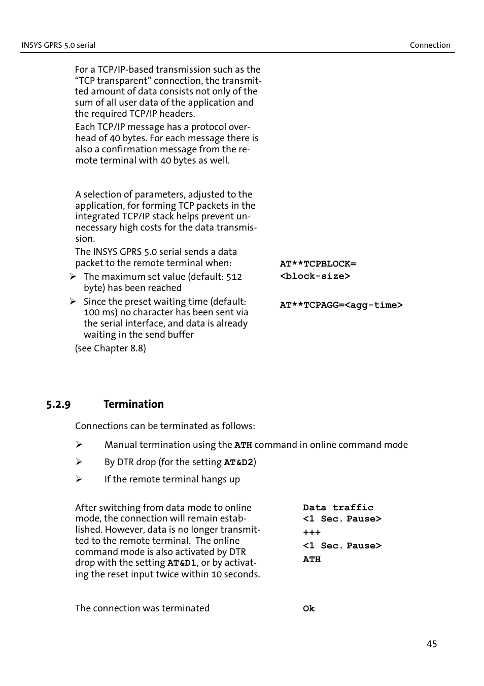 VEGA INSYS Modem GPRS 5.0 User Manual | Page 45 / 113