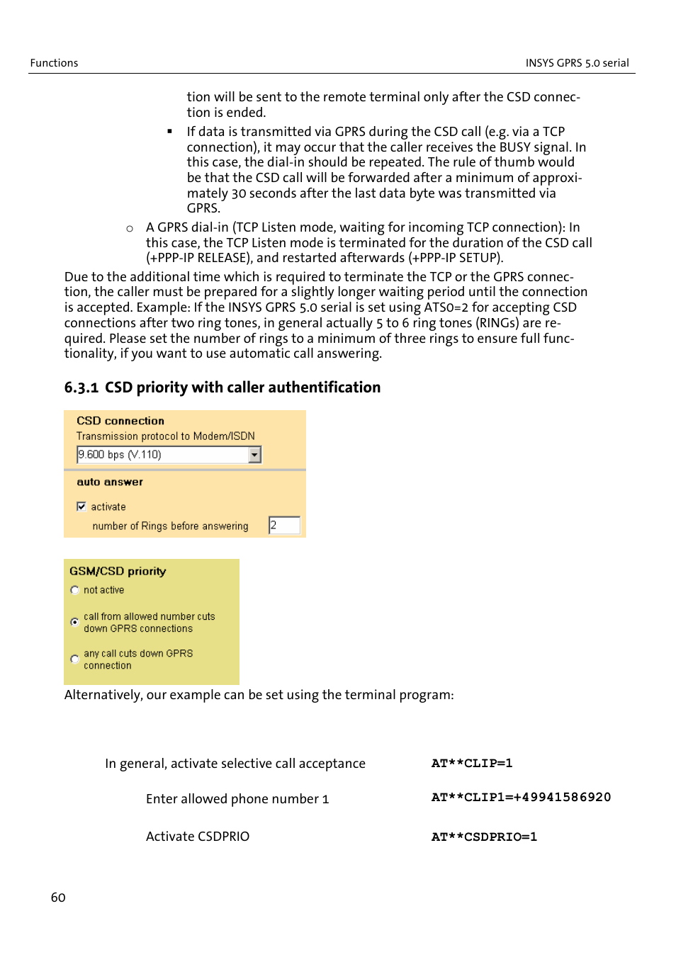 VEGA INSYS Modem GPRS 5.0 User Manual | Page 60 / 113