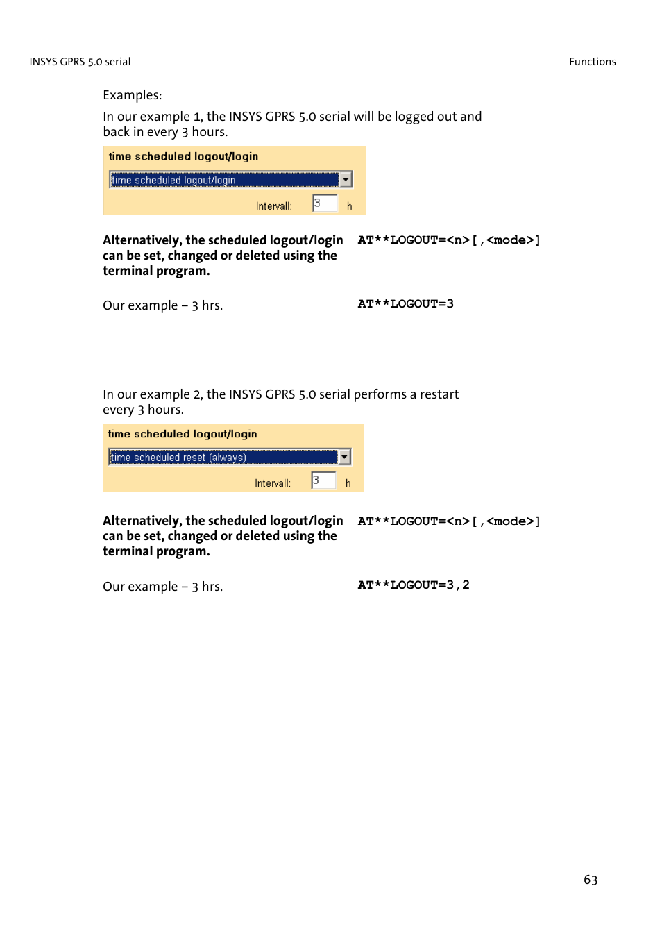 VEGA INSYS Modem GPRS 5.0 User Manual | Page 63 / 113