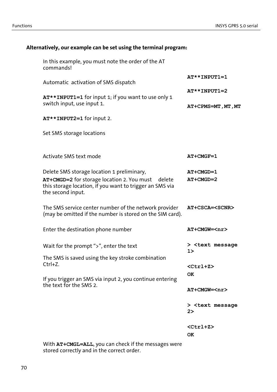 VEGA INSYS Modem GPRS 5.0 User Manual | Page 70 / 113
