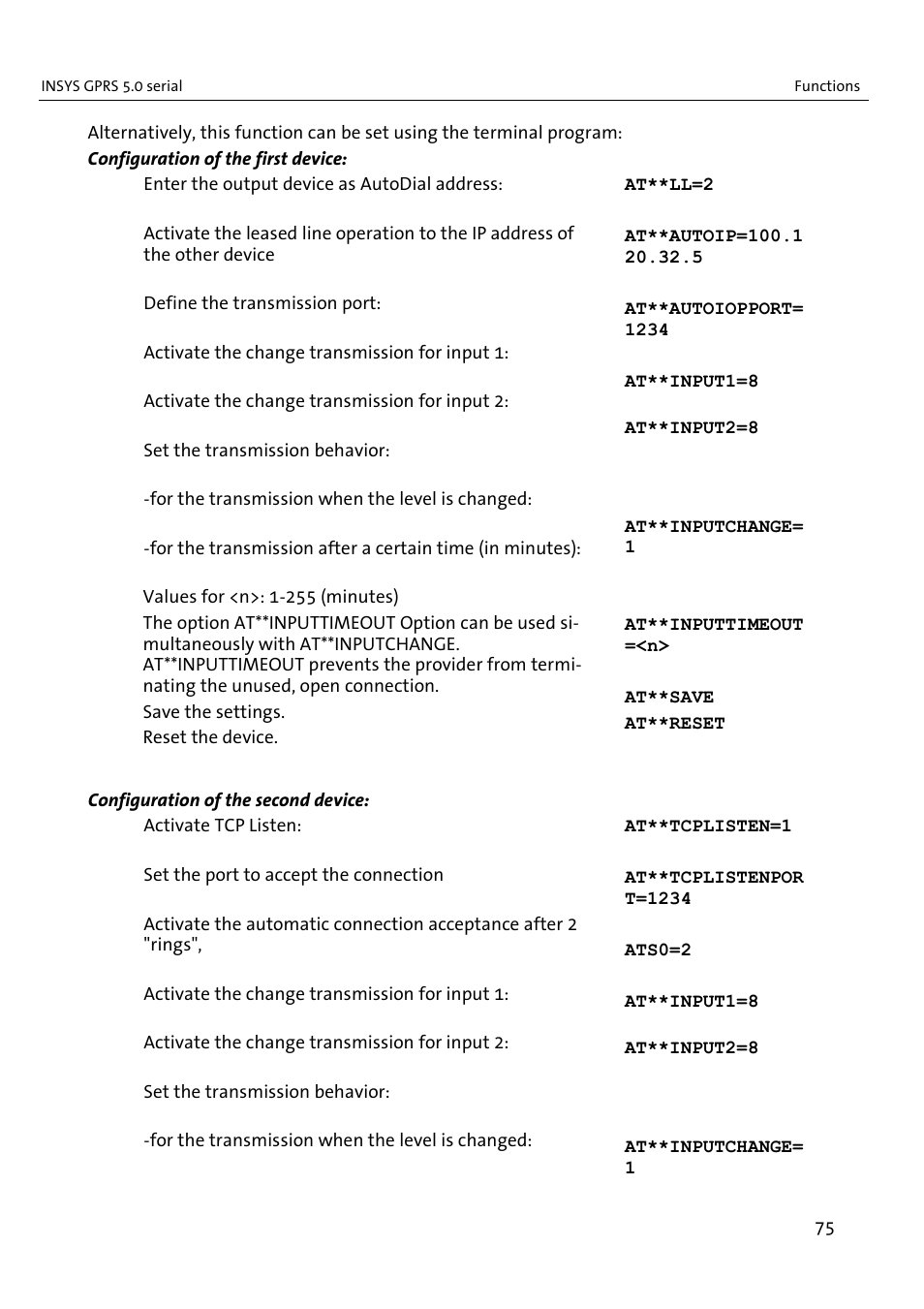 VEGA INSYS Modem GPRS 5.0 User Manual | Page 75 / 113