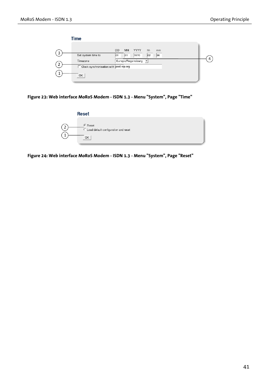 VEGA MoRoS Modem - ISDN 1.3 User Manual | Page 41 / 86