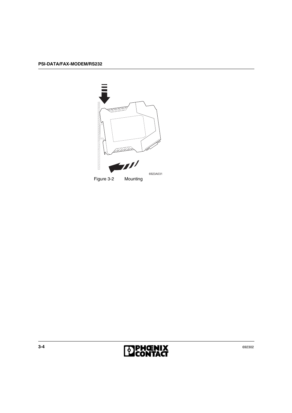 VEGA Phoenix PSI Data Fax Modem User Manual | Page 36 / 128