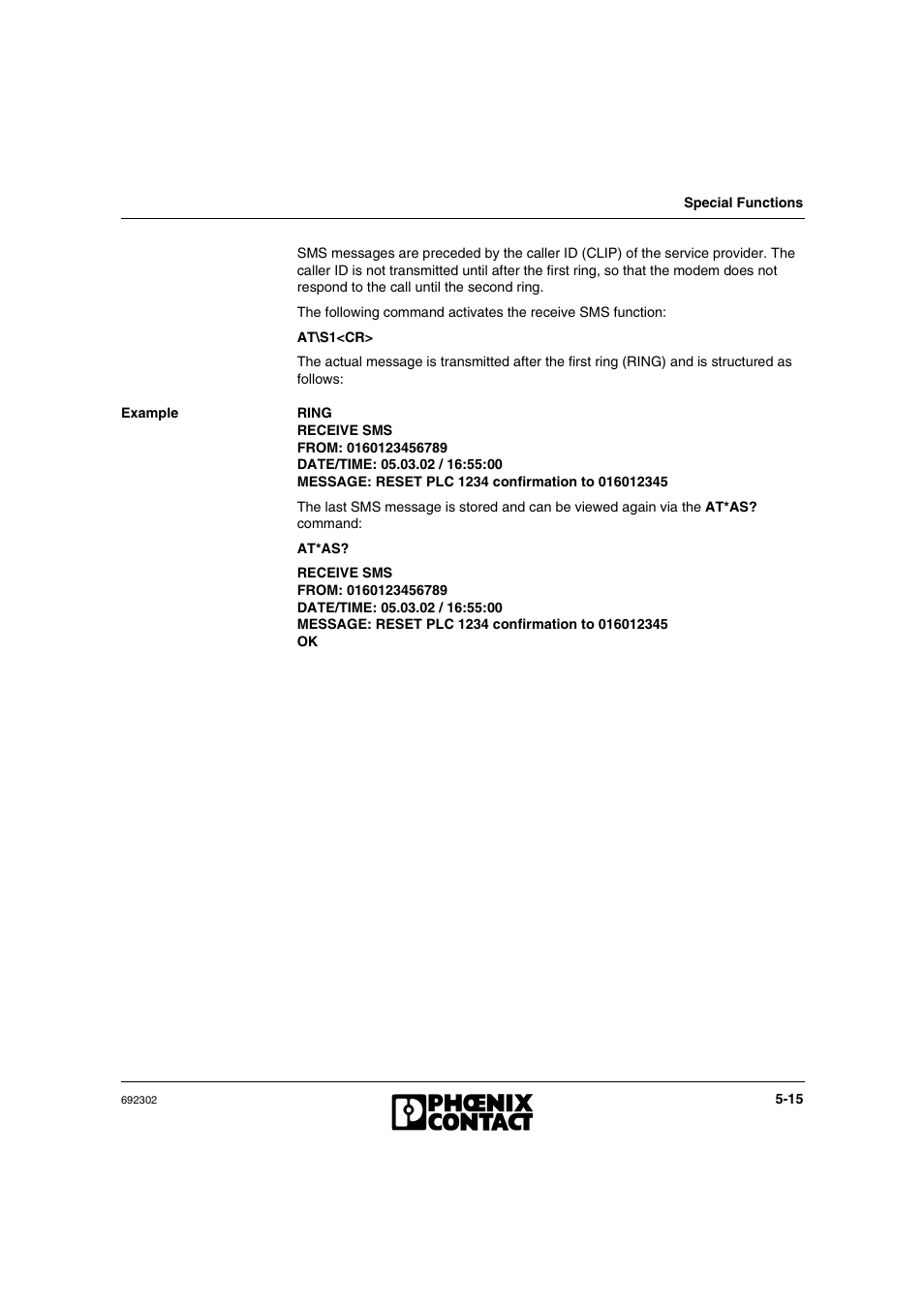 VEGA Phoenix PSI Data Fax Modem User Manual | Page 85 / 128