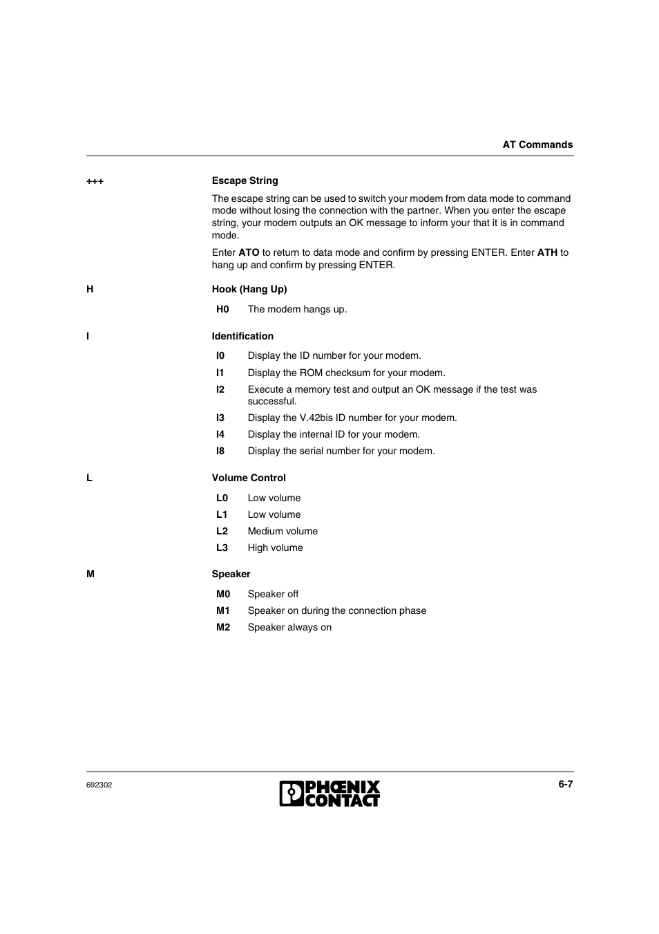 VEGA Phoenix PSI Data Fax Modem User Manual | Page 95 / 128