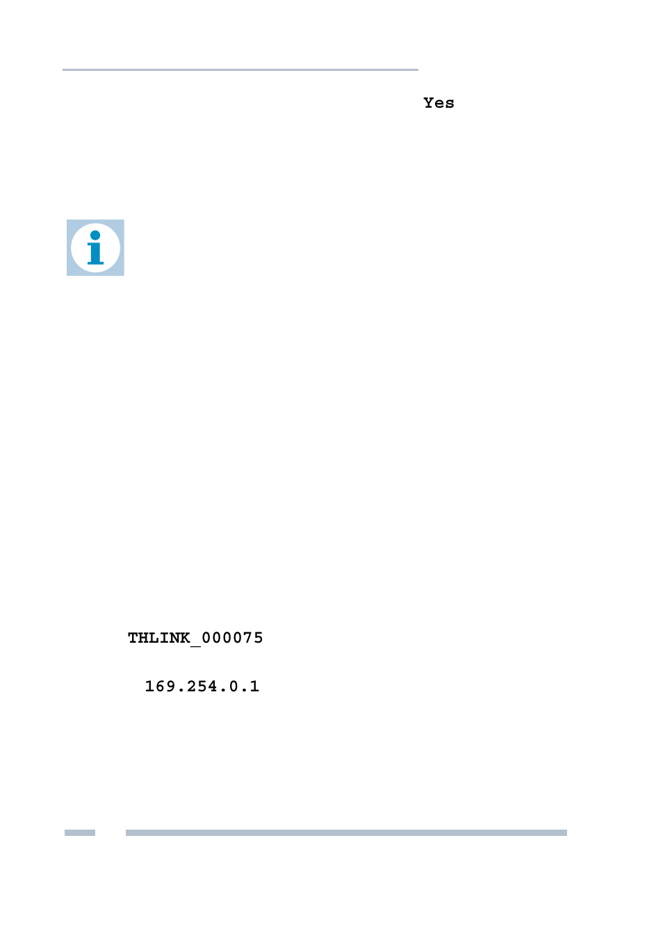 Checking the connection to the th link | VEGA TH LINK Version 1.1 Installation Guide User Manual | Page 24 / 36