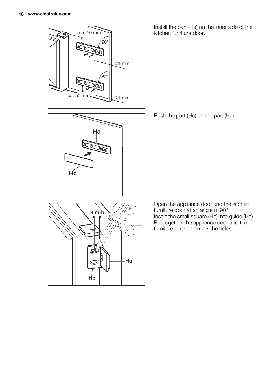 Electrolux EJN 2301 AOW User Manual | Page 18 / 96