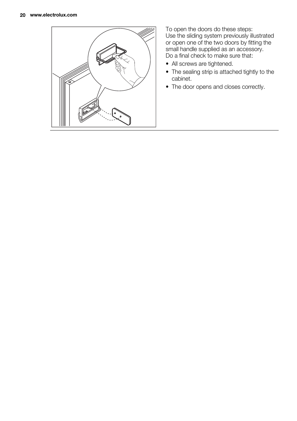 Electrolux EJN 2301 AOW User Manual | Page 20 / 96