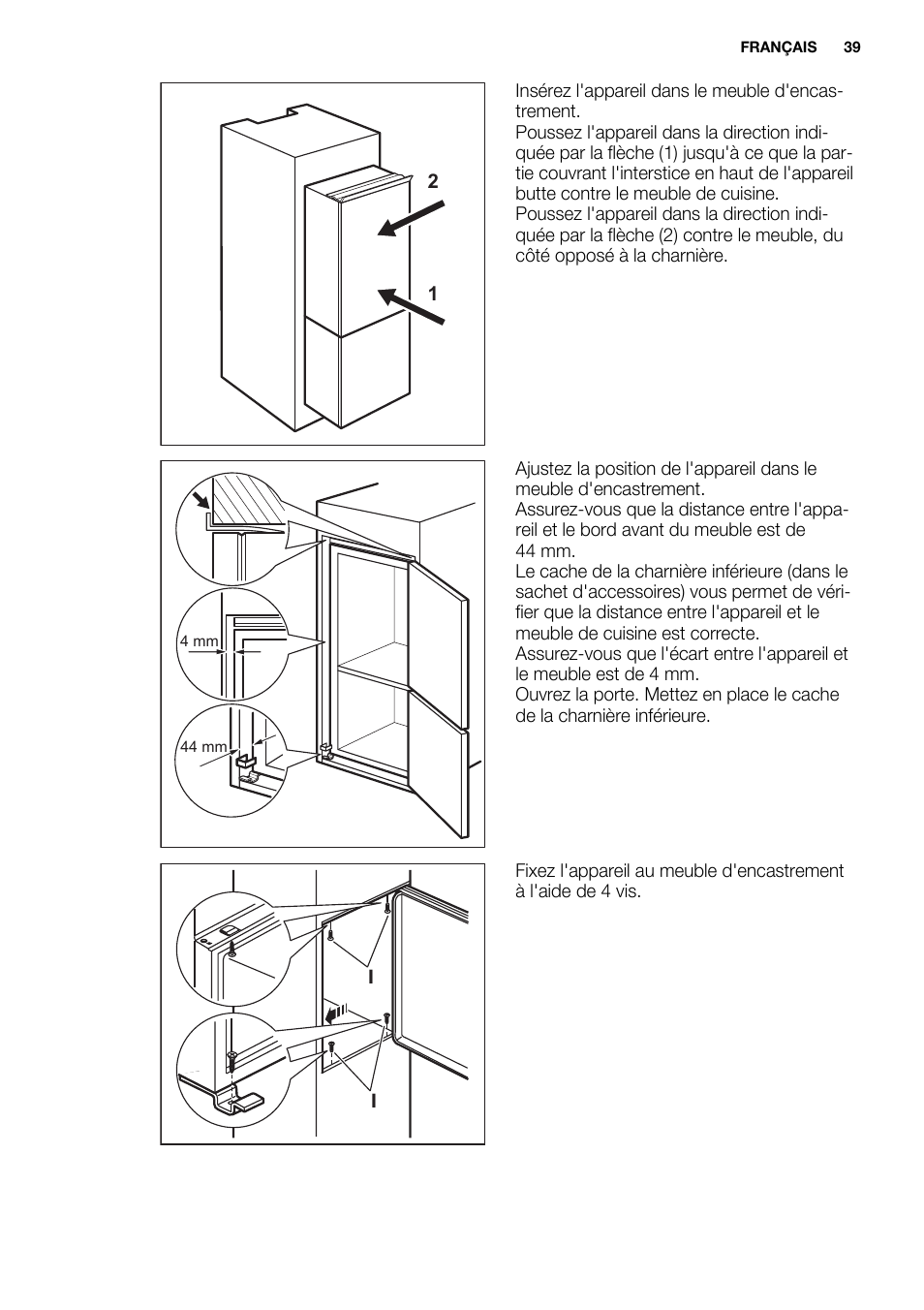 Electrolux EJN 2301 AOW User Manual | Page 39 / 96