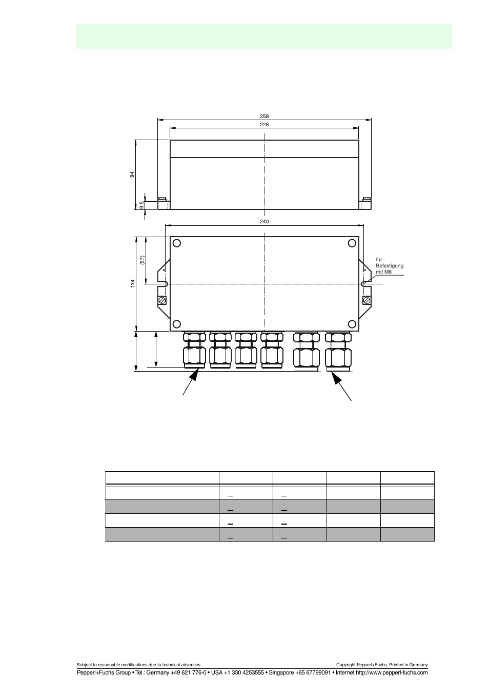 Mechanical dimensions, Fieldbarrier | VEGA FIELDBARRIER User Manual | Page 27 / 36