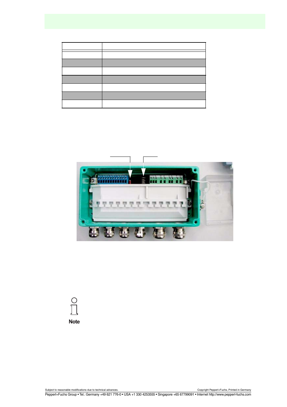 Grounding, Fieldbus termination, Fieldbarrier | VEGA FIELDBARRIER User Manual | Page 34 / 36