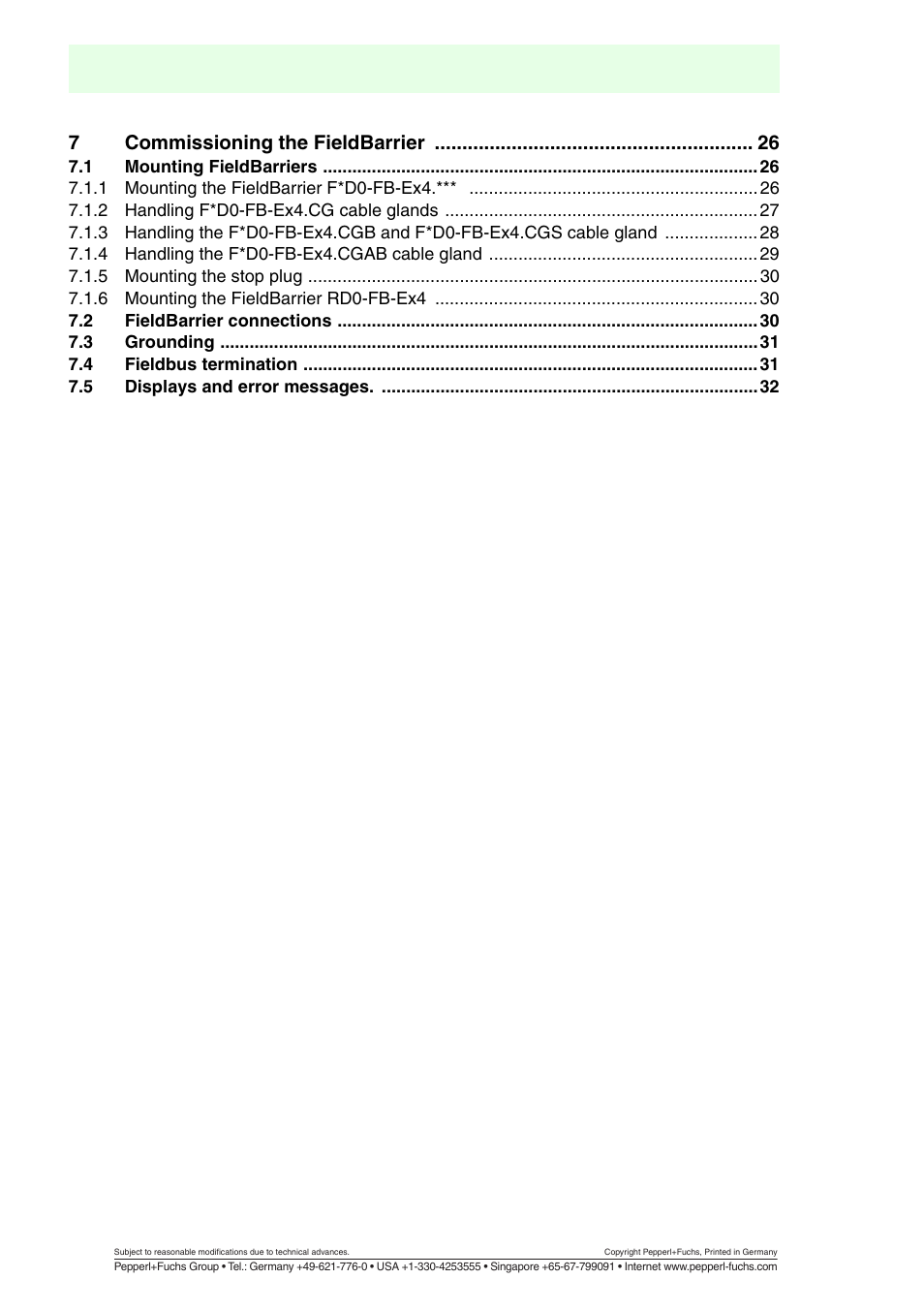 Fieldbarrier | VEGA FIELDBARRIER User Manual | Page 4 / 36