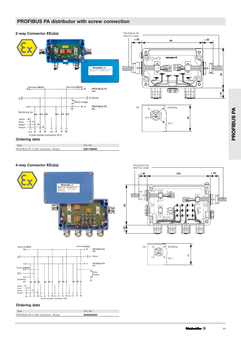 Profibus pa | VEGA PROFIBUS PA T-Connector EEx (ia) User Manual | Page 8 / 8