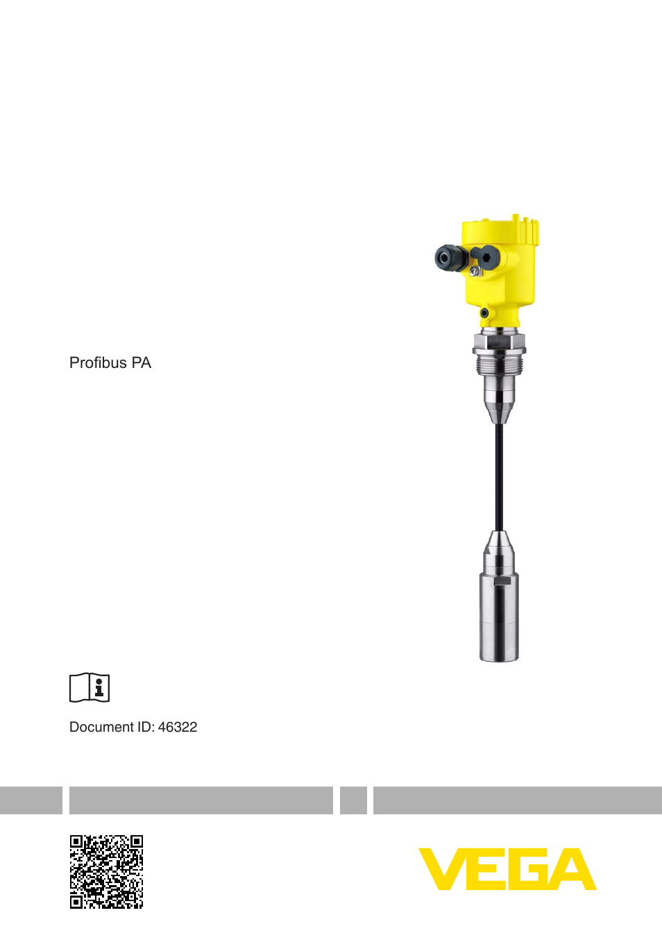 VEGA VEGABAR 86 Profibus PA - Quick setup guide User Manual | 20 pages