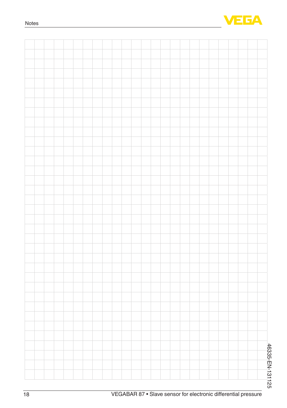 VEGA VEGABAR 87 Save sensor - Quick setup guide User Manual | Page 18 / 20