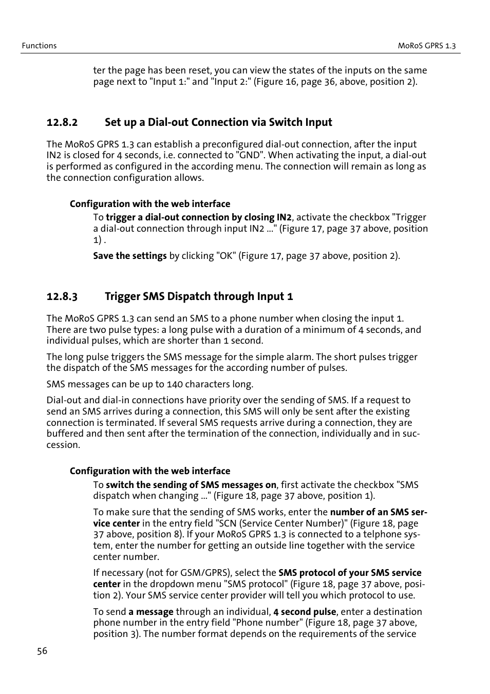 VEGA MoRoS GPRS 1.3 User Manual | Page 56 / 82