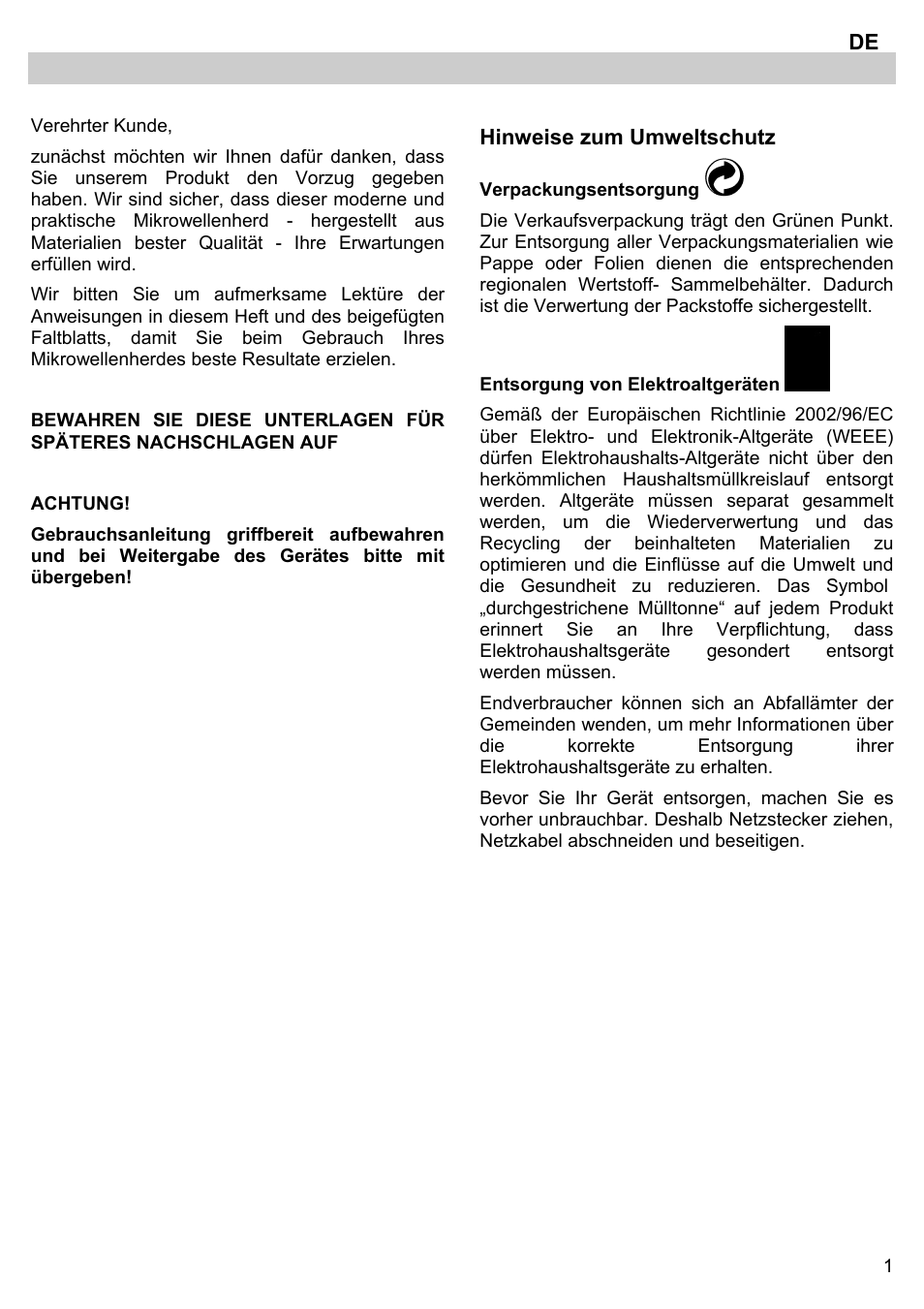 Gorenje BM 1120 AX User Manual | Page 3 / 100
