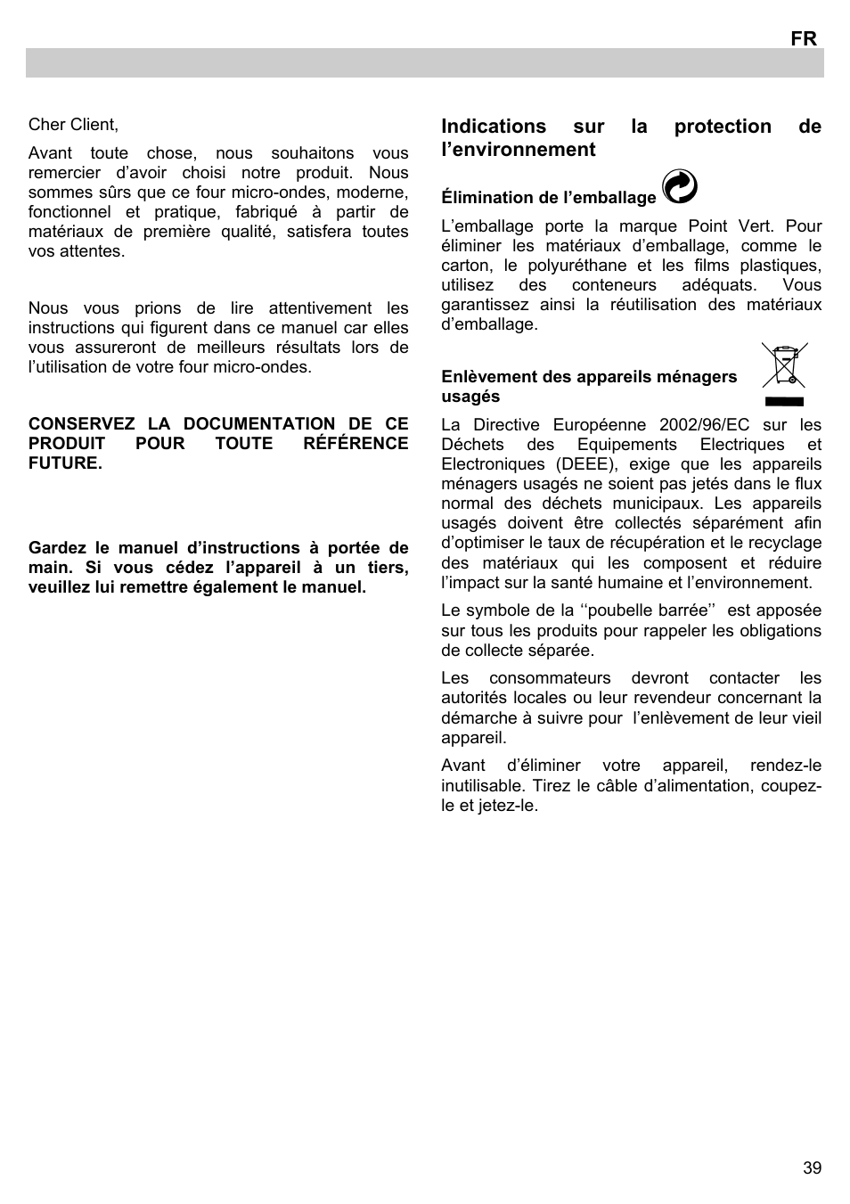 Gorenje BM 1120 AX User Manual | Page 41 / 100