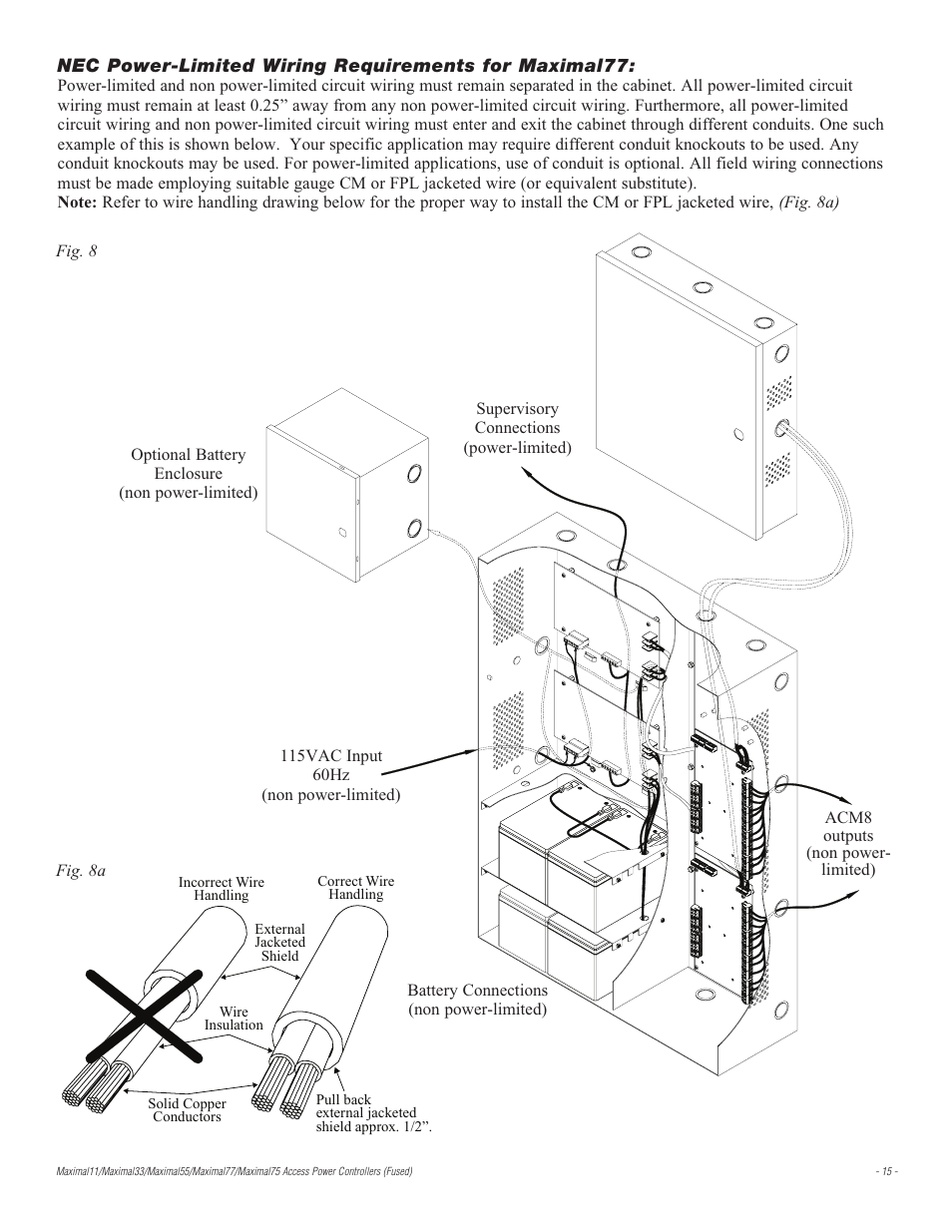 Altronix Maximal77 Installation Instructions User Manual | Page 15 / 20