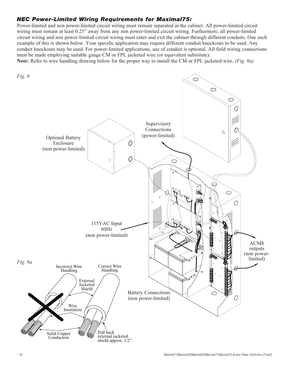 Altronix Maximal77 Installation Instructions User Manual | Page 16 / 20