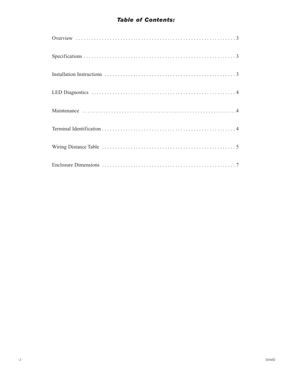 Altronix StrikeIt2 Installation Instructions User Manual | Page 2 / 8