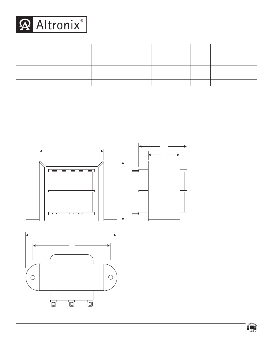 Altronix T1656 Installation Instructions User Manual | 1 page