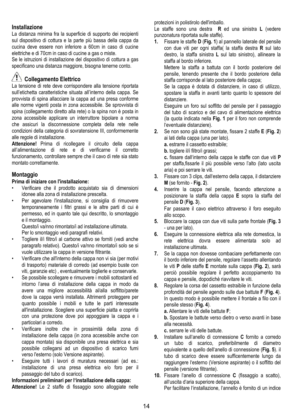 Gorenje DF 6115 E User Manual | Page 14 / 96