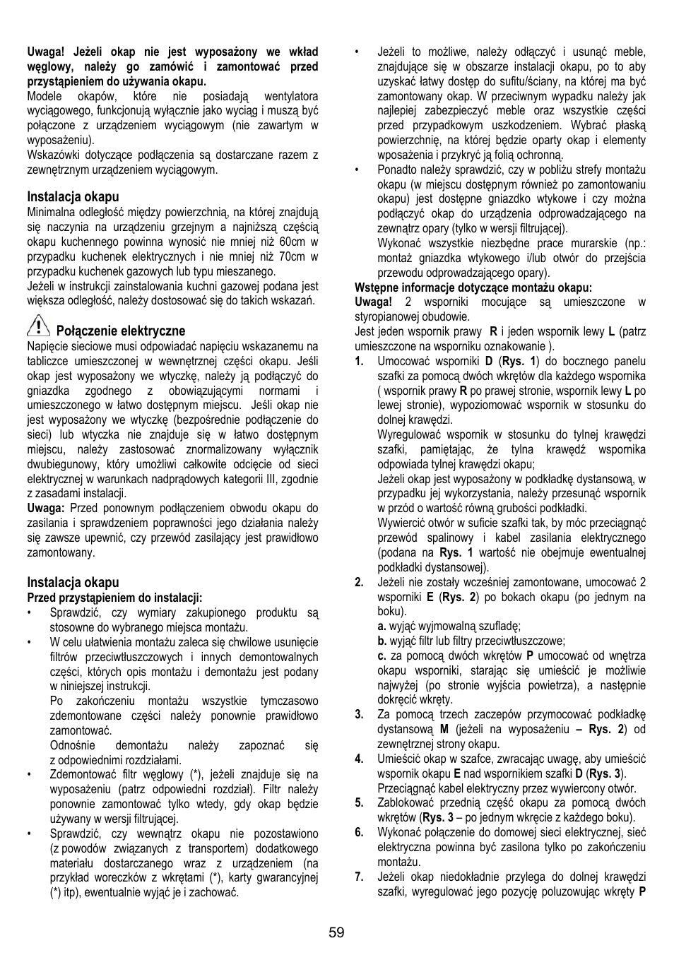 Gorenje DF 6115 E User Manual | Page 59 / 96