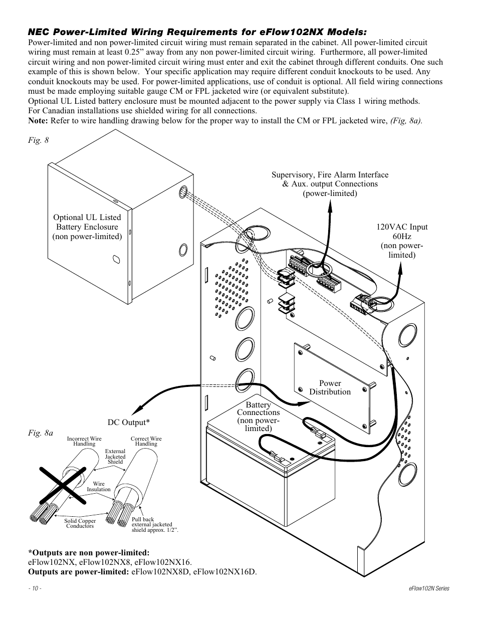 Altronix eFlow102NX16D Installation Instructions User Manual | Page 10 / 16