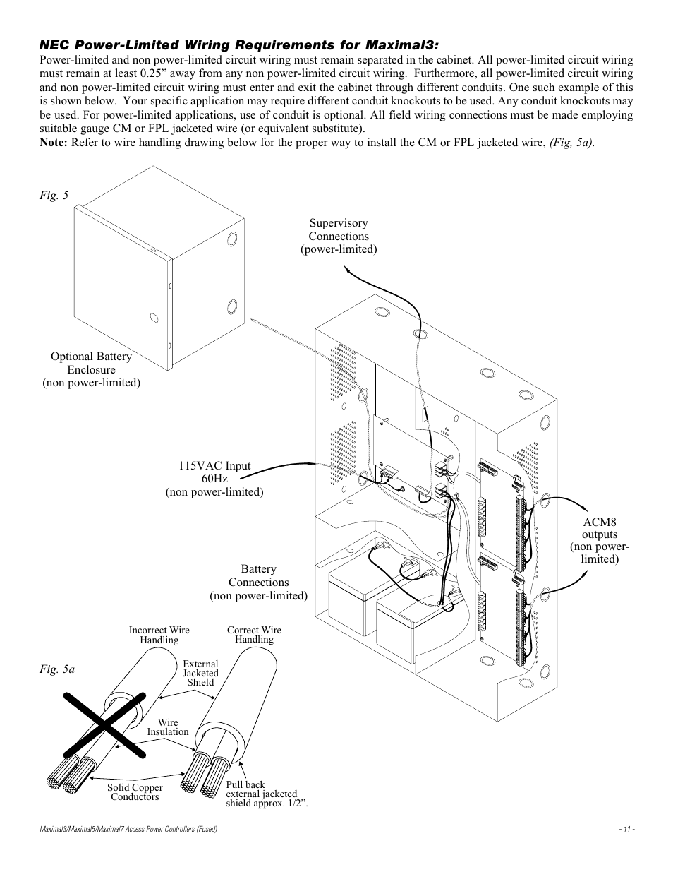 Altronix Maximal7 Installation Instructions User Manual | Page 11 / 16