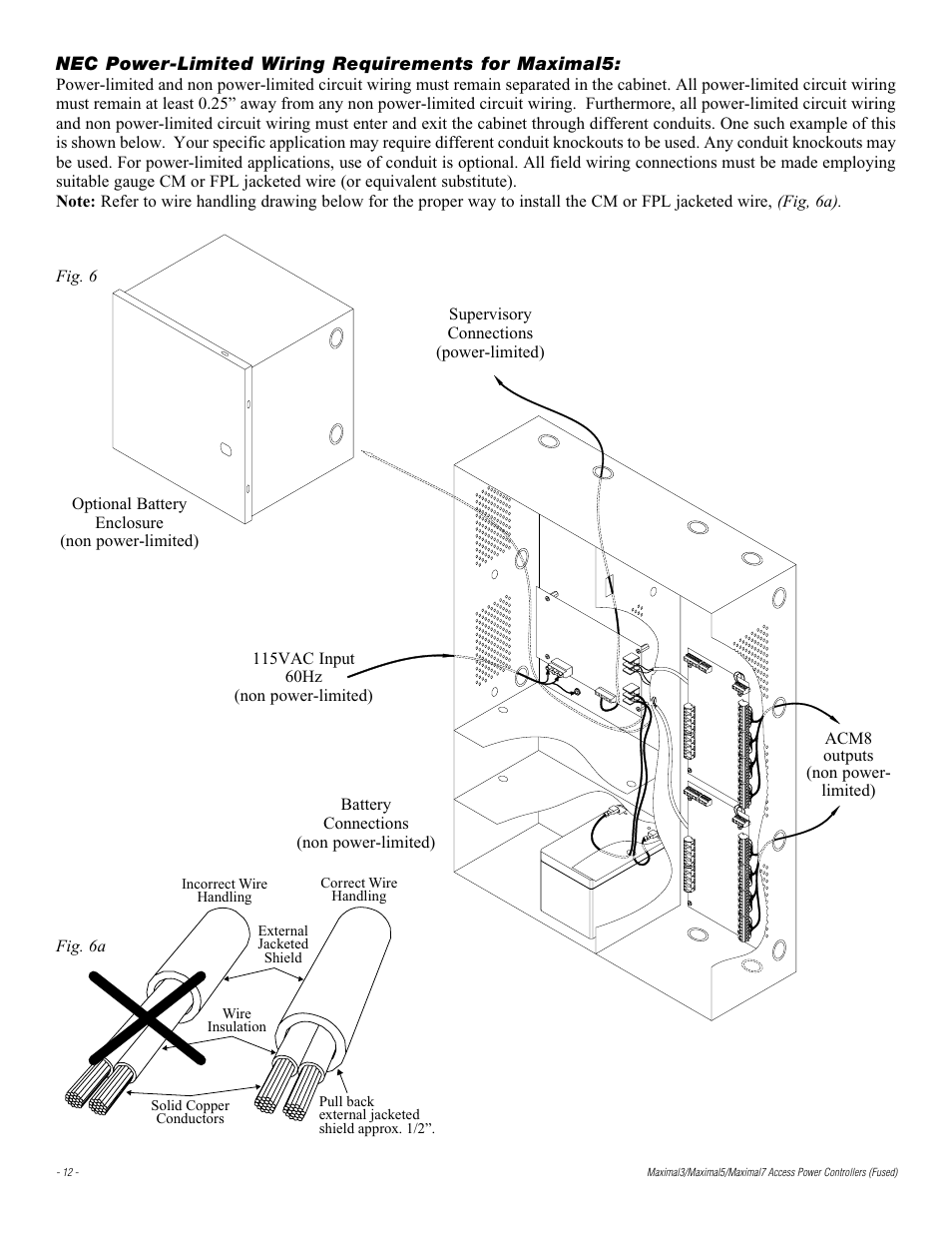 Altronix Maximal7 Installation Instructions User Manual | Page 12 / 16