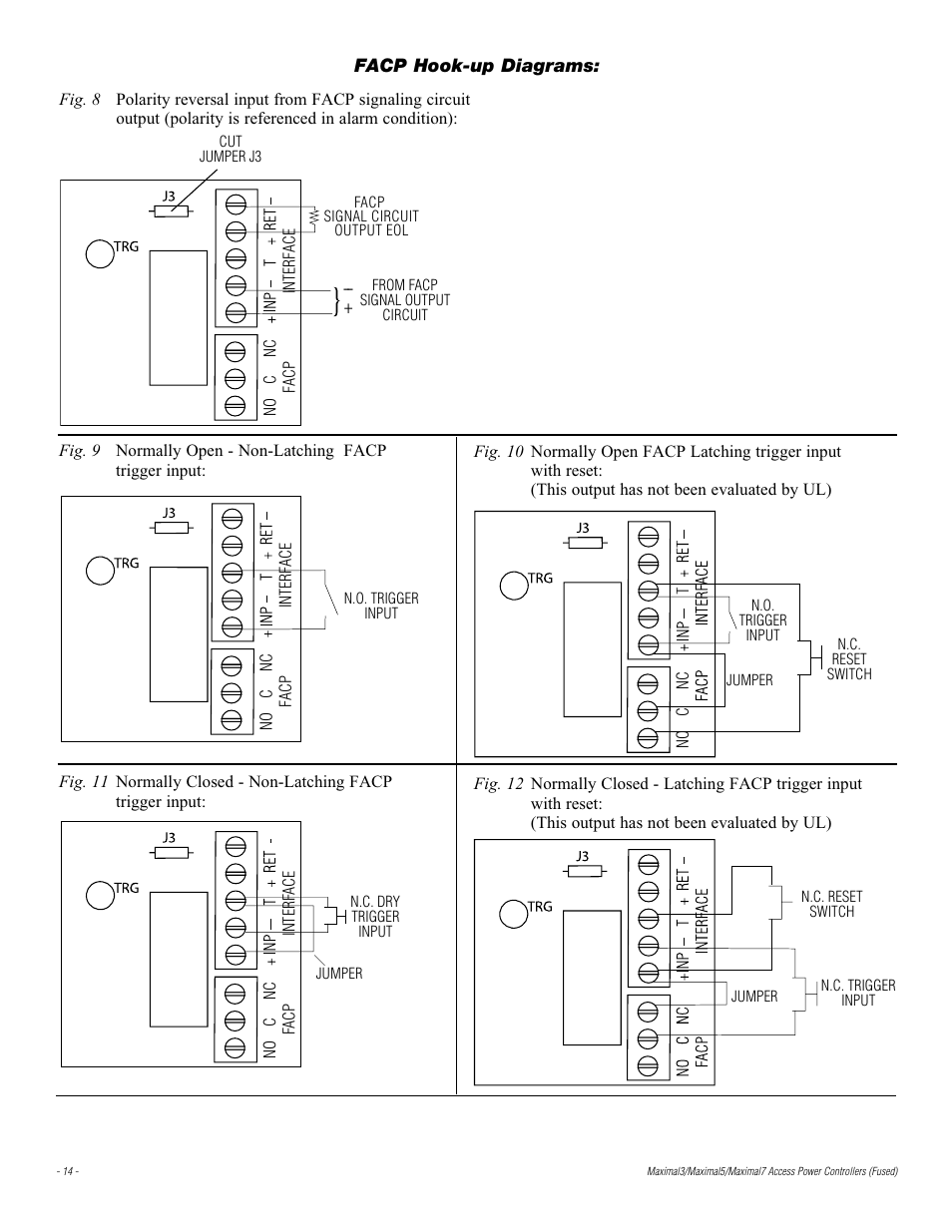 Altronix Maximal7 Installation Instructions User Manual | Page 14 / 16