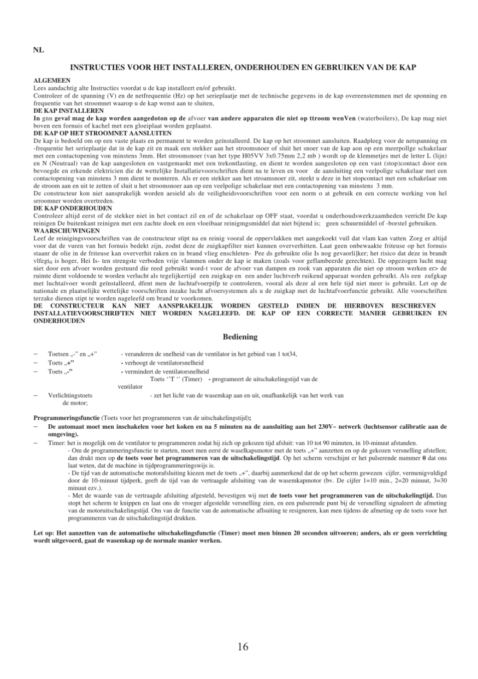 Auik.mttn, 3v а arschiiwino en | Gorenje DVG 8545 AX User Manual | Page 16 / 32