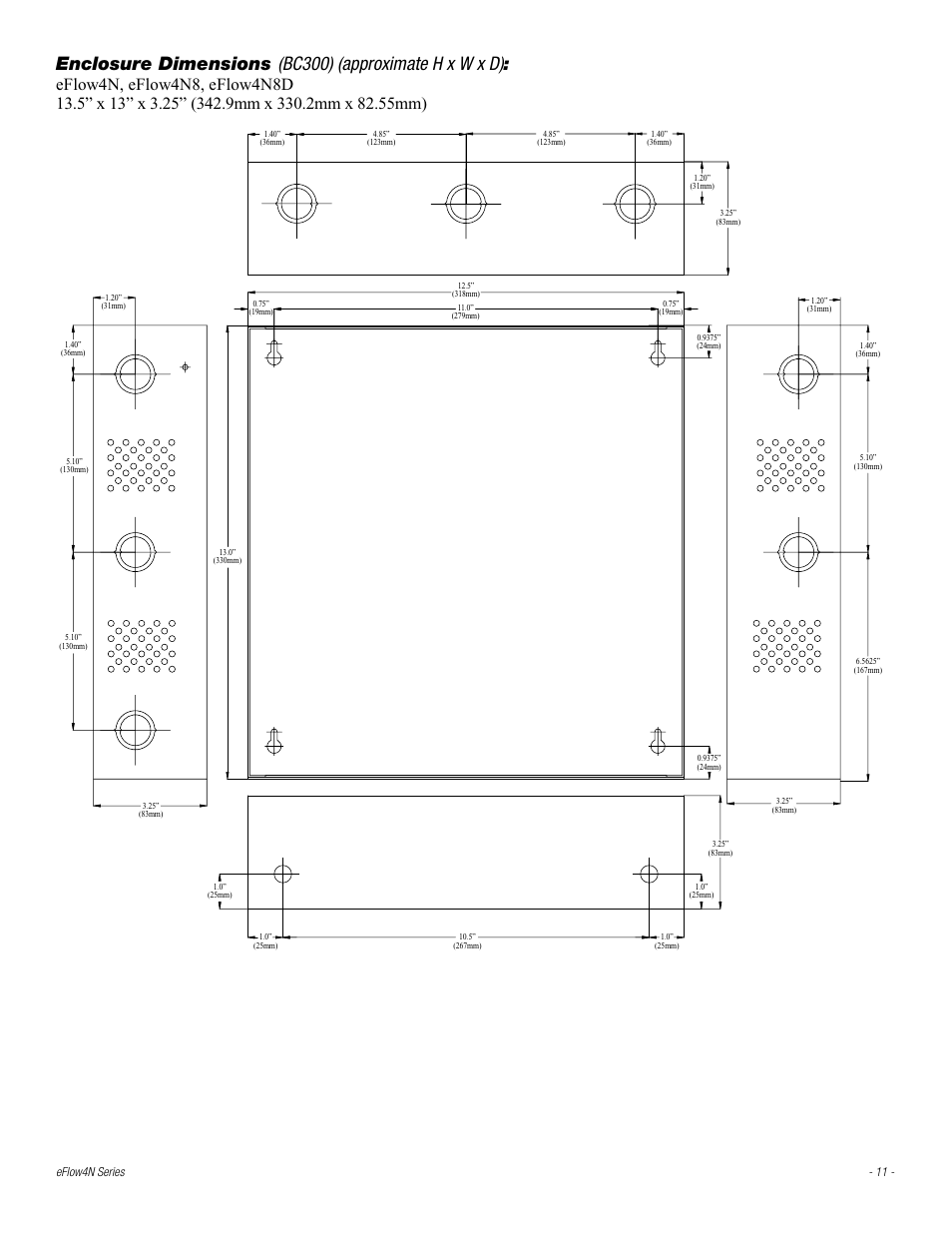 Altronix eFlow4NX8D Installation Instructions User Manual | Page 11 / 16
