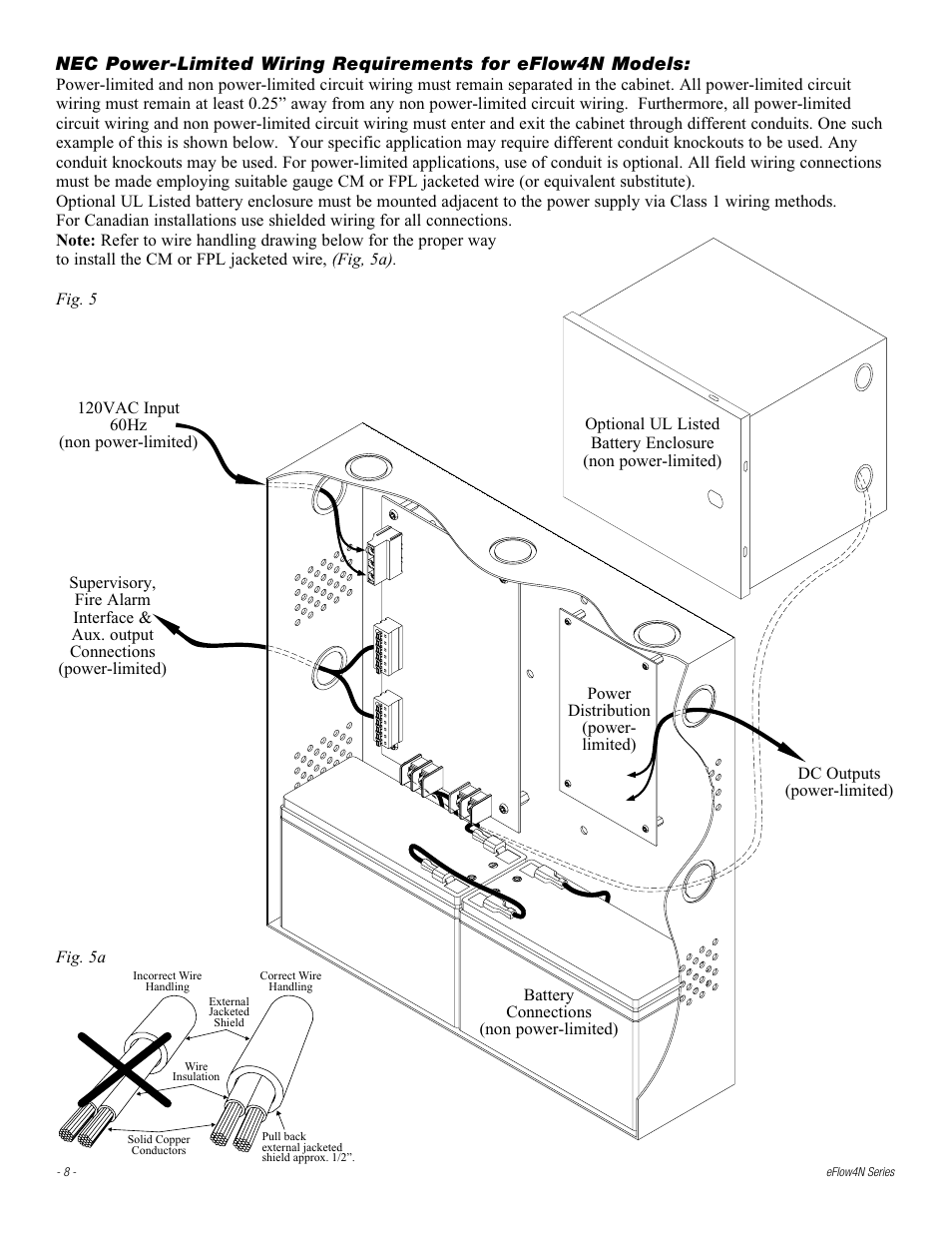 Altronix eFlow4NX8D Installation Instructions User Manual | Page 8 / 16